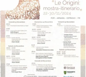 Mostra-itinerario "Le Origini" 2024