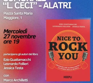 Presentazione Libro “Nice to Rock You” 2024