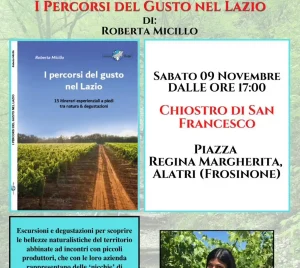 Presentazione libro "I Percorsi del Gusto nel Lazio"