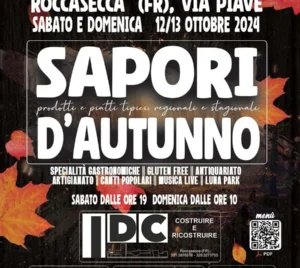 Sapori d'Autunno 2024 Roccasecca