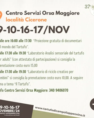 Festa del Tartufo di Campoli Appennino 2024